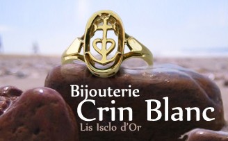 Bijouterie crin blanc